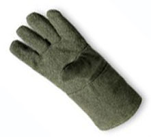 Jutec Hitzeschutzhandschuh 5-Finger Aramid/Alum. L38cm 500/1000°C