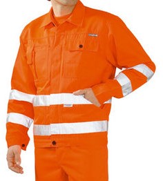 Warnjacke Warnschutzjacke uni orange oder gelb